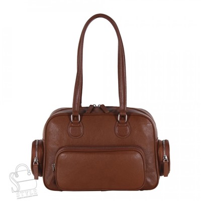 Сумка женская кожаная 260NN brown Natale Navetta