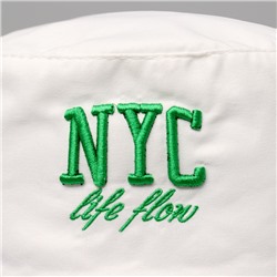 Панама детская для девочки NYC, белая, р-р 54
