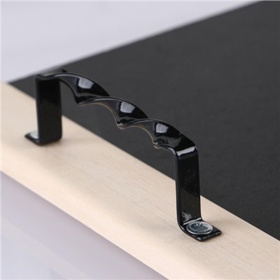 УЦЕНКА Поднос с меловой доской, деревянный 47.3×29×7 см