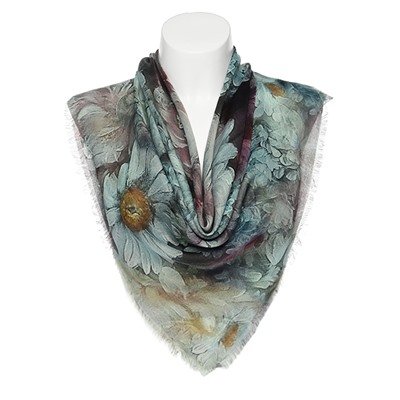 Платок Т2-556 цветы