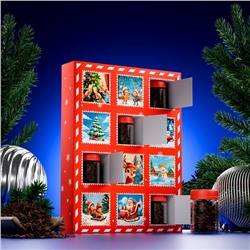 Адвент- календарь с чаем «Почта новогодняя», 215 г