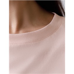 Длинное прямое платье с разрезами из 100% хлопка