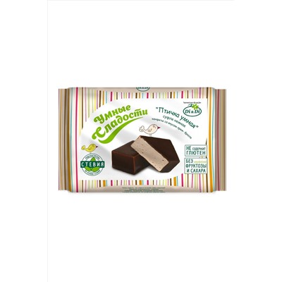 Суфле нежное "УмСладости" "Птичка умная" крем-брюле 215г ЭКОПРОДУКТЫ, 1187290