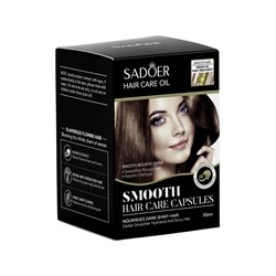 Масло для волос в капсулах, с аргановым маслом и лесным орехом, 1 мл × 30 шт.