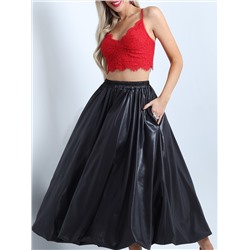 Юбка Широкие жесты, блэк