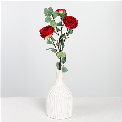 Цветок искусственный Роза 68 см / W06506 /уп 60/480/ (Бежевый)