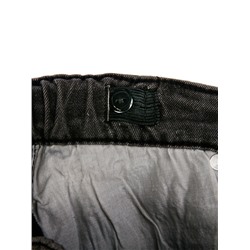 Брюки текстильные джинсовые утепленные флисом для мальчиков