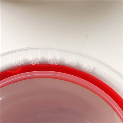 Набор салатников с вакуумными крышками «Ирена», 3 предмета: 300 мл, 600 мл, 900 мл, керамика