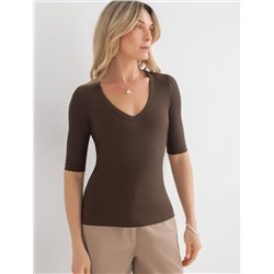 VILATTE Футболка D49.107