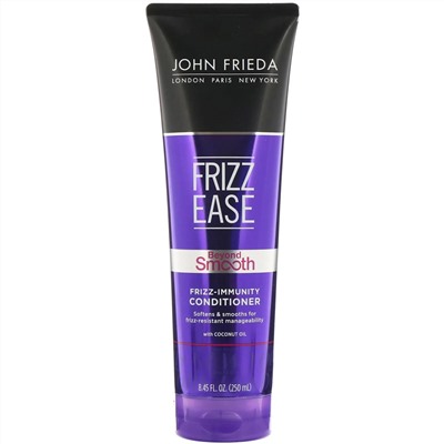 John Frieda, Кондиционер для стойкого выпрямления Frizz Ease, Beyond Smooth, Frizz-Immunity, 250 мл