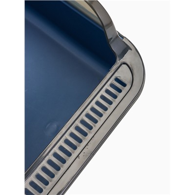 УЦЕНКА Туалет с прозрачными бортами, 40×28×16 см, синий