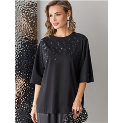 VILATTE Футболка D49.125