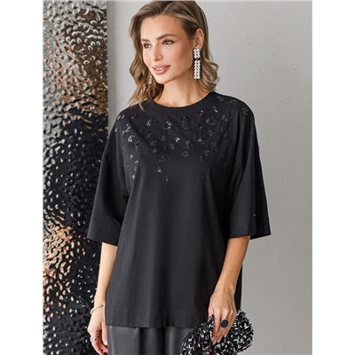 VILATTE Футболка D49.125