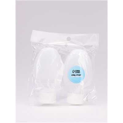 Набор для хранения, 100 мл, 2 предмета, белый