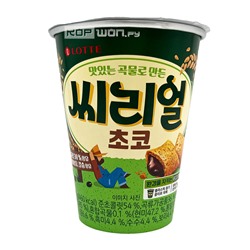 Печенье с шоколадной начинкой Cereal Choco Lotte, Корея, 89 г Акция