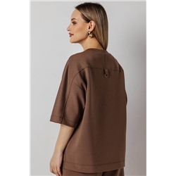 Блузка женская  4482/07/Коричневый
