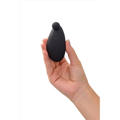 Черный вибростимулятор клитора Satisfyer Spot On 2