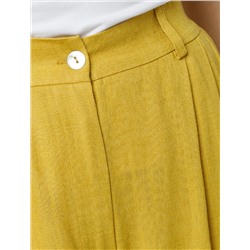 Свободные брюки изо льна с вискозой