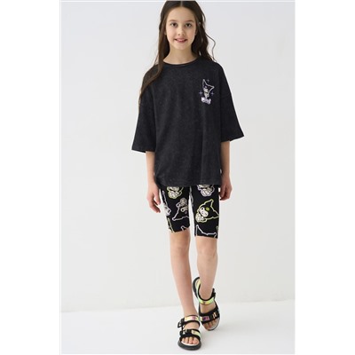 Брюки трикотажные для девочек (легинсы укороченные), 2 пары в комплекте PLAYTODAY, 1243232