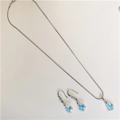 Комплект с кристаллами Swarovski