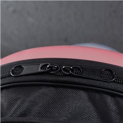 Рюкзак для переноски кошек и собак, с окном, 32×25×42 см, розовый