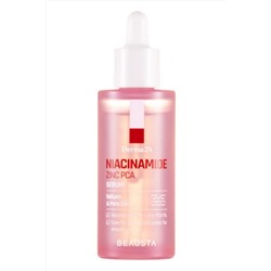 Beausta Сыворотка для лица с ниацинамидом и цинком / Derma2X Niacinamide Zinc PCA Serum, 40 мл KRISTALLER, 1110845