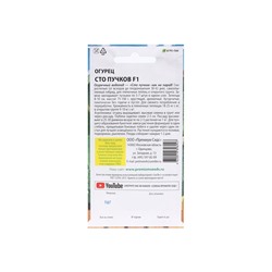 Семена Огурец «Сто пучков», F1, 5 шт., Premium seeds