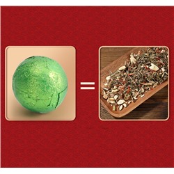 Натуральные травяные шарики для ножных ванн, 12 шт. * 15 гр.