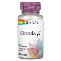 Solaray, CircuLegs with Horse Chestnut, 60 VegCaps