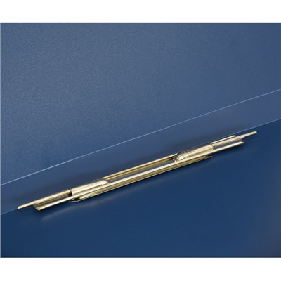 Папка скоросшиватель пластиковая непрозрачная синяя 0,5мм NC4055B inФОРМАТ