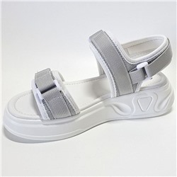 CC030-010 сер  Босоножки женские (36-41)/10