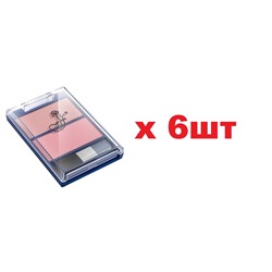FFleur B712 Румяна Компактные Rose Набор 2 тона с кистью №42 6шт