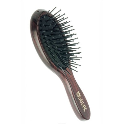 Dewal Щетка массажная деревянная мини / Coffee BR-20100, коричневый KRISTALLER, 1118403