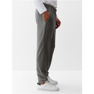 Брюки флисовые мужские спортивные MINAKU: Fleece Soft, размер 44, графитовые