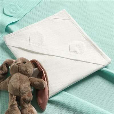 Уголок детский вафельный «Экономь и Я», 90×90 см, хлопок 100%, белый