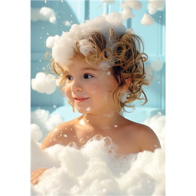 Детская пена для ванн, меняющая цвет, Umooo 3+