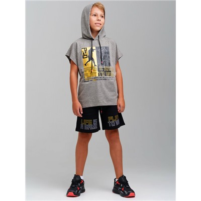 Комплект трикотажный для мальчиков: фуфайка (футболка), шорты