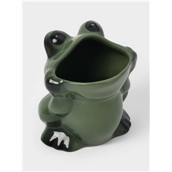 Стакан под зубную щётку «Лягушка», фарфор