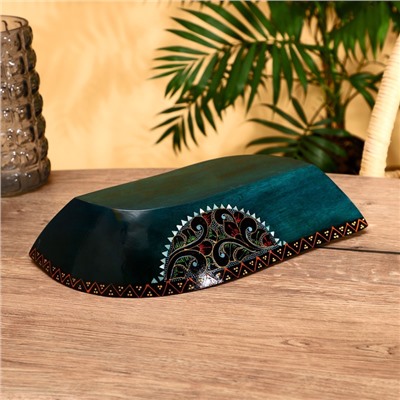 УЦЕНКА Блюдо «Ломбок стайл» дерево 33×17×7 см