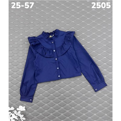 Блузка 1502 синий