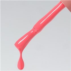 Гель лак для ногтей, однотонный, трехфазный, 10 мл, LED/UV, розовый (135)