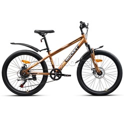 Велосипед 24" Rocket Aries 1.0 , цвет коричневый, размер 13"