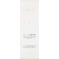KLAVUU, Pure Pearlsation, освежающая пенка для умывания, 130 мл (4,39 жидк. унции)