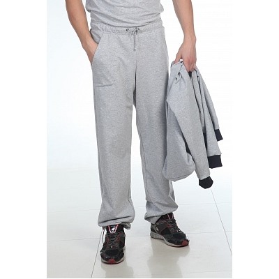 Брюки ПОЯС серый меланж распродажа