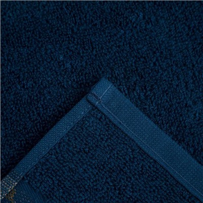 Полотенце махровое Love Life «Милитари» 30×60 см, цв. синий, 100% хлопок, 360 г/м²