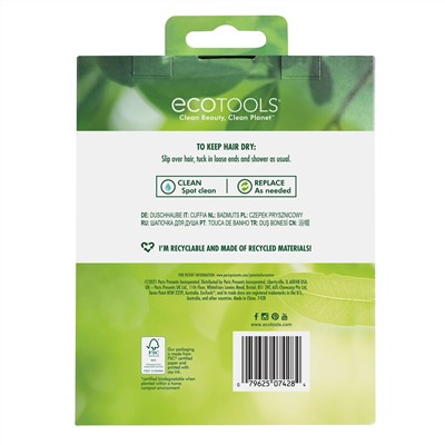 EcoTools, шапочка для душа, 1 шт.