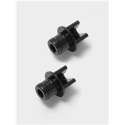 Сушилка для посуды с поддоном для шкафа 60 см, 56.5×25.6 см, чёрная