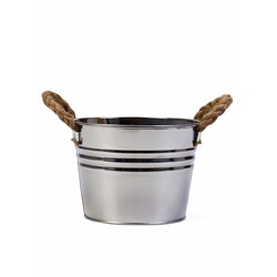 Кашпо «Ведёрко Элла», 15×11×11 см