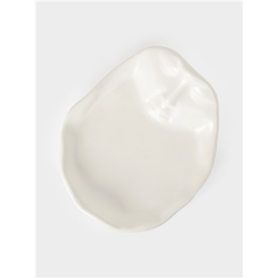 Чайная пара «Поцелуй. Лицо», 3 предмета: блюдце 14×5 см, чашка 12×9×8 см, ложка, керамика, белая