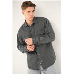 Мужская джинсовая рубашка Happyfox